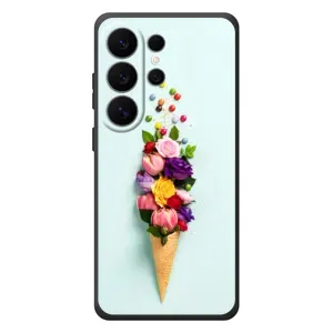 Чехлы с тематикой "ЦВЕТЫ" на Samsung Galaxy S26 Ultra (Цветок-мороженное)