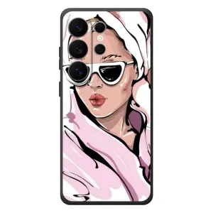 Чехол с картинкой Модные Девчонки Samsung Galaxy S26 Ultra (Девушка в халате)