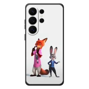 Силиконовый чехол с принтом Зоотрополіс для Samsung Galaxy S26 Ultra (Джуди и Ник)