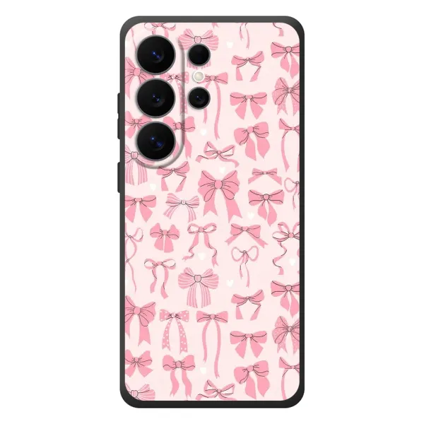 Чехол с рисунком «Фон бантики» для Samsung Galaxy S26 Ultra Чехол с рисунком «Фон бантики» для Samsung Galaxy S26 Ultra