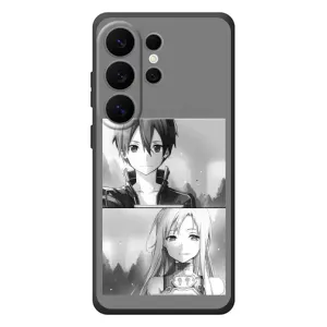 Чохли з героями АНИМЕ на Samsung Galaxy S26 Ultra (Кіріто-Асуна)