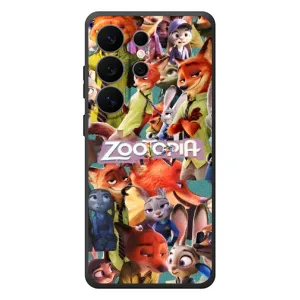 Силиконовый чехол с принтом Зоотрополіс для Samsung Galaxy S26 Ultra (Коллаж героев)