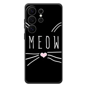 Бампер с изображением Котиков для Галаксі С26 Ультра (КОТИК MEOW)