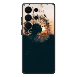 Силиконовый Чехол с одуванчиками на Samsung Galaxy S26 Ultra (Красивый одуванчик)