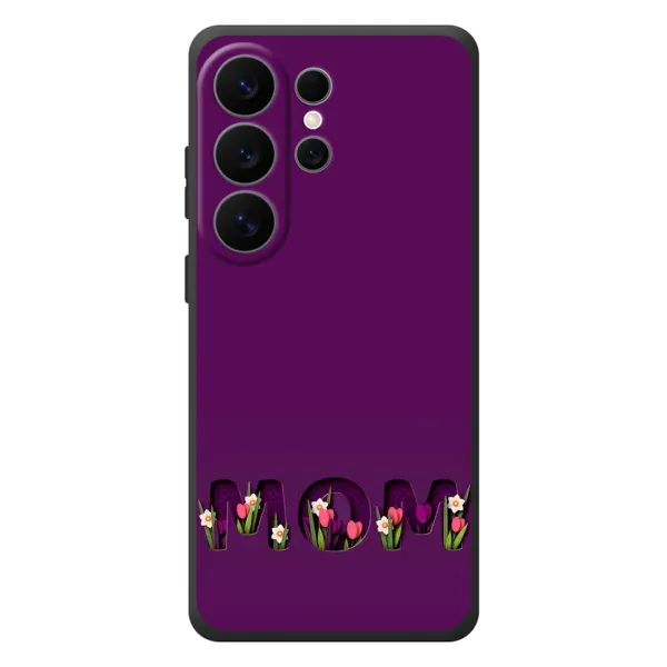 Чехол с рисунком «Мама с цветами» для Samsung Galaxy S26 Ultra