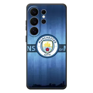 Силиконовые Чехлы принт Футбол на Samsung Galaxy S26 Ultra (ManCity)