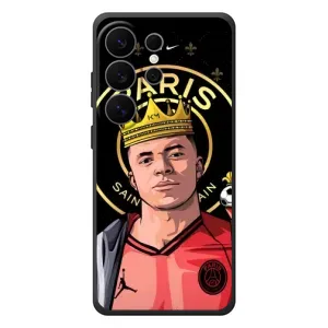 Чехол (TPU) с Футболистом на Samsung Galaxy S26 Ultra (Mbappe King)