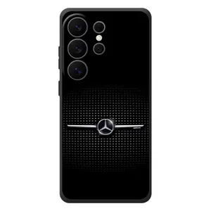 Силиконовый бампер с картинкой машины на Samsung Galaxy S26 Ultra (Mercedes)
