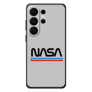 Силиконовый бампер с принтом "Наса" на Samsung Galaxy S26 Ultra (Наса)