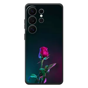 Чехлы с принтом Розочки для Samsung Galaxy S26 Ultra (Ночная роза)