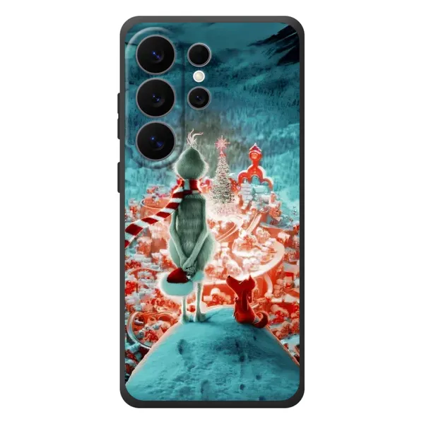 Чехол с рисунком «Новогодний Гринч» для Samsung Galaxy S26 Ultra