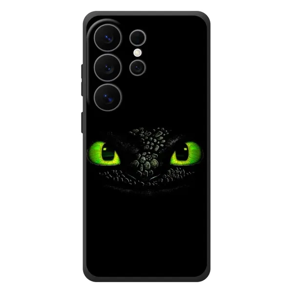 Чехол с рисунком «Глаза Беззубика» для Samsung Galaxy S26 Ultra Чехол с рисунком «Глаза Беззубика» для Samsung Galaxy S26 Ultra