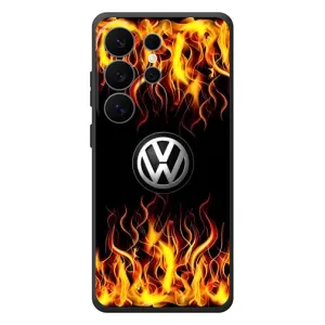 Чехол "Фольксваген" для Samsung Galaxy S26 Ultra (Огненный Лого)