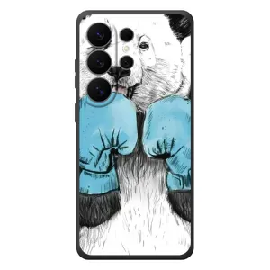 Чехлы с Пандами на Samsung Galaxy S26 Ultra (Панда боксер)