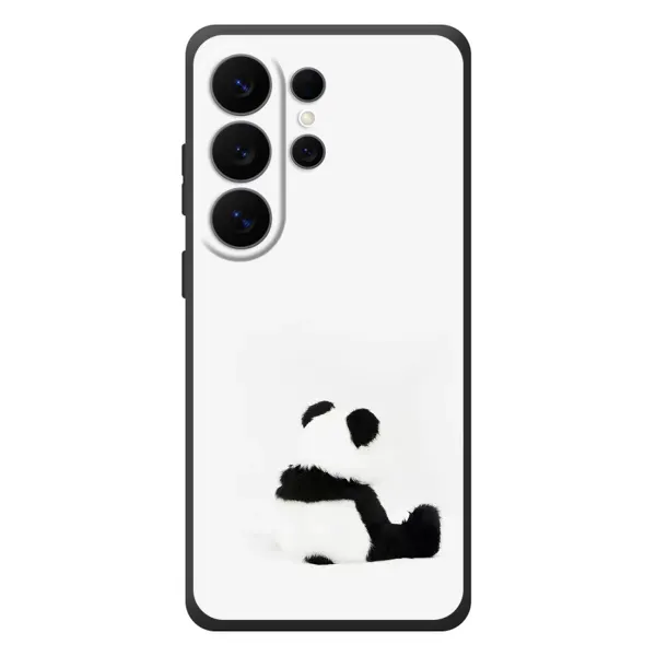 Чехол с рисунком «Панда обиделся» для Samsung Galaxy S26 Ultra