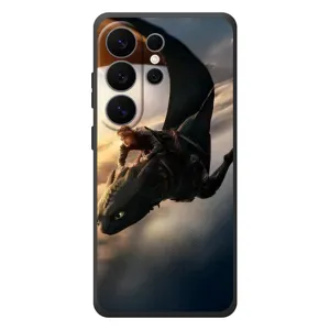 Чехол дракон Беззубик для Samsung Galaxy S26 Ultra (Полет Беззубика)