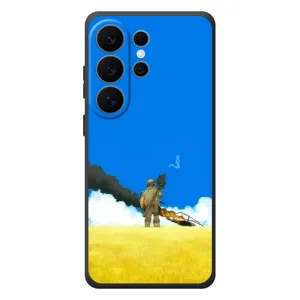 Чехлы на военную тематику для Samsung Galaxy S26 Ultra (Попадание)
