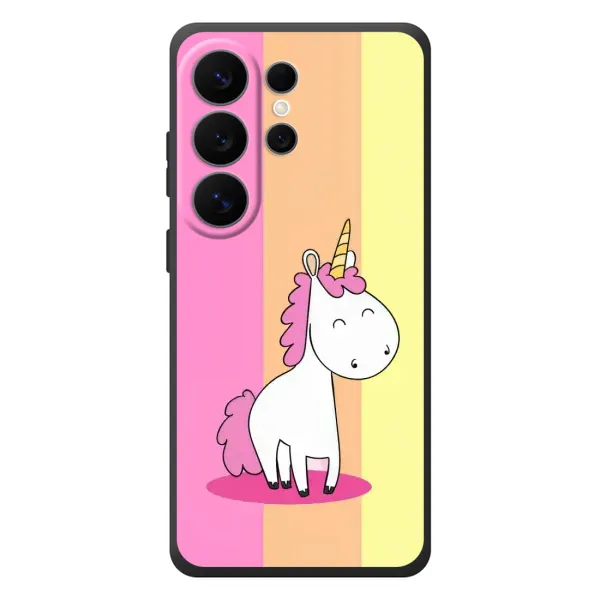 Чехол с рисунком «Радужный Единорог» для Samsung Galaxy S26 Ultra Чехол с рисунком «Радужный Единорог» для Samsung Galaxy S26 Ultra