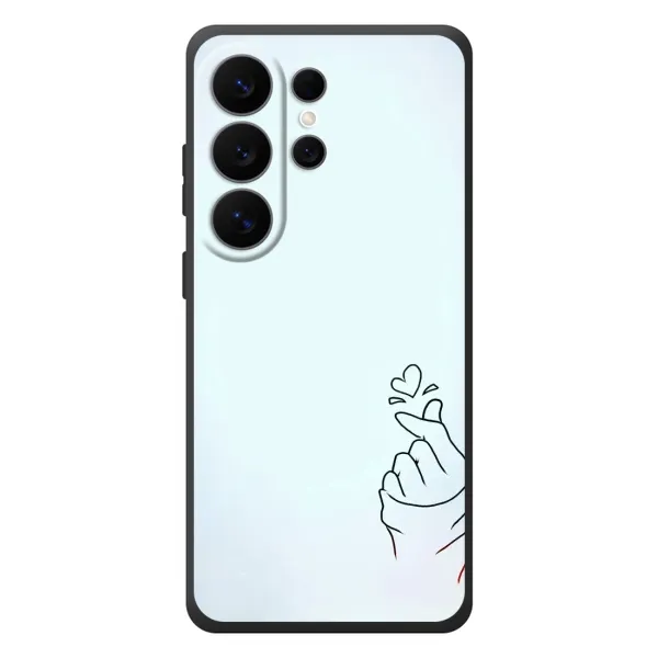 Чехол с рисунком «Сердце на голубом» для Samsung Galaxy S26 Ultra Чехол с рисунком «Сердце на голубом» для Samsung Galaxy S26 Ultra