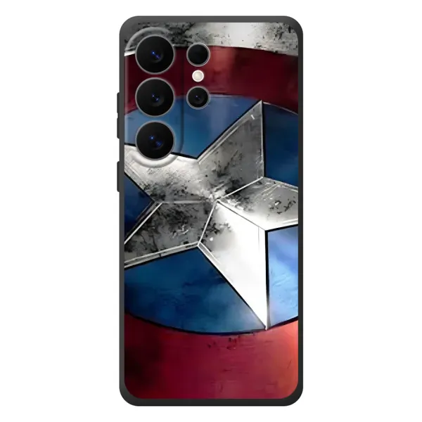 Чехол с рисунком «Щит Капитана Америки» для Samsung Galaxy S26 Ultra Чехол с рисунком «Щит Капитана Америки» для Samsung Galaxy S26 Ultra