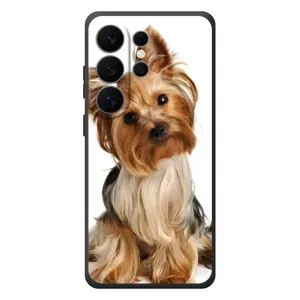 Чехол (ТПУ) Милые собачки для Samsung Galaxy S26 Ultra (Собака Терьер)