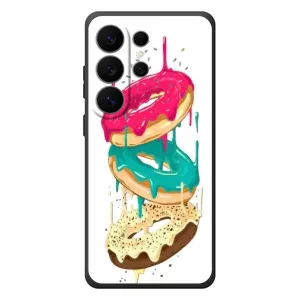 Чехол с изображением вкусной еды для Samsung Galaxy S26 Ultra (Сочные пончики)