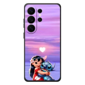 Чехол с рисунком Стич для Samsung Galaxy S26 Ultra (Стич и Лило)