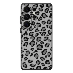 Чехол с леопардовым принтом на Samsung Galaxy S26 Ultra (Темный леопрад)