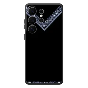 Силиконовый Чехол на Samsung Galaxy S26 Ultra (Воротник вышиванки)
