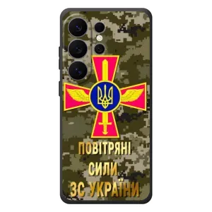 Чехлы на военную тематику для Samsung Galaxy S26 Ultra (ВС ЗСУ)