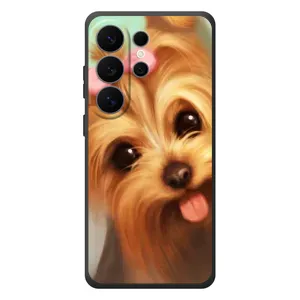 Чехол (ТПУ) Милые собачки для Samsung Galaxy S26 Ultra (Йоршенский терьер)
