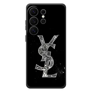 Чехол (Dior, Prada, YSL, Chanel) для Samsung Galaxy S26 Ultra (YSL)