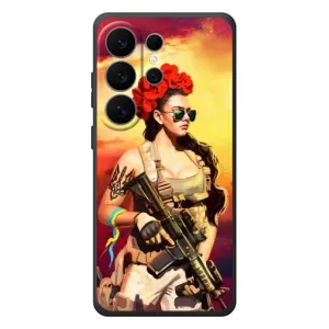 ЗСУ Чехлы (TPU) для Samsung Galaxy S26 Ultra (Женщина солдат)