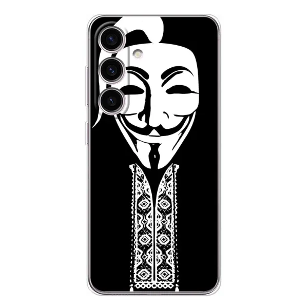 Чехол с рисунком «Анонимус» для Samsung Galaxy S26