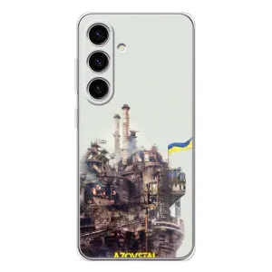 Чехлы на военную тематику для Samsung Galaxy S26 (Азовсталь)
