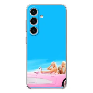 Силиконовый Чехол Барби Фильм на Samsung Galaxy S26 (Барби и Кен)