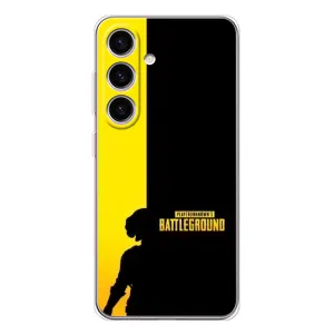 Чохол (TPU) з картинкою "Лого Пабг" на Галаксі С26 (Battlegrounds)