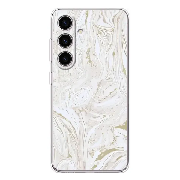 Чехол с рисунком «белый мрамор» для Samsung Galaxy S26 Чехол с рисунком «белый мрамор» для Samsung Galaxy S26