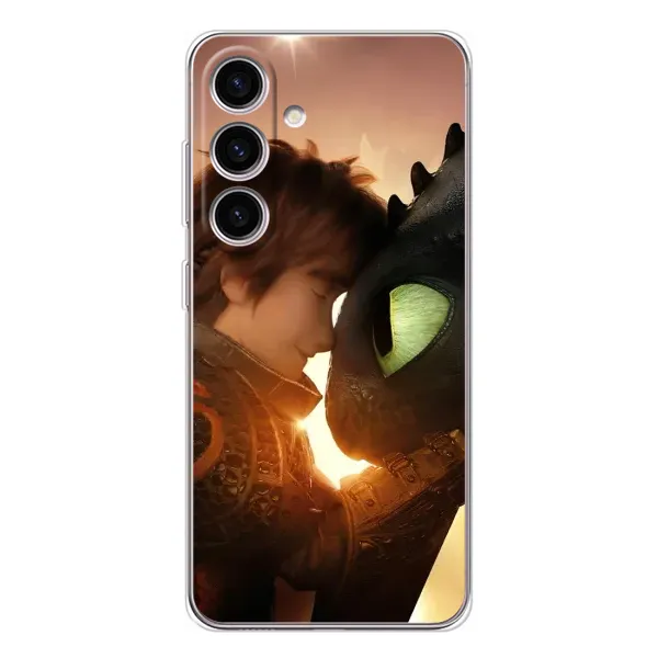 Чехол с рисунком «Беззубик и Иккинг» для Samsung Galaxy S26 Чехол с рисунком «Беззубик и Иккинг» для Samsung Galaxy S26