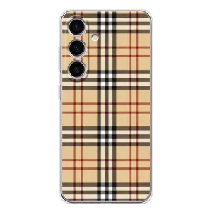 Чехол с рисунком «Burberry стиль» для Samsung Galaxy S26