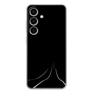 Чохол з картинками на чорному фоні для Samsung Galaxy S26 (Дорога)