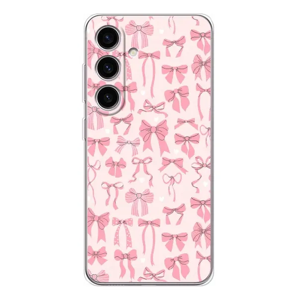 Чехол с рисунком «Фон бантики» для Samsung Galaxy S26