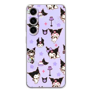 Чехол с персонажем Куроми на Samsung Galaxy S26 (Фон Куроми)