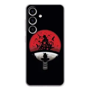 Чехлы с картинкой Итачи Учиха на Samsung Galaxy S26 (Итачи на черном)