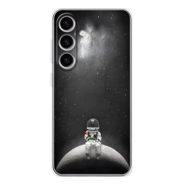 Чехол с рисунком «Космонавт романтик» для Samsung Galaxy S26 Чехол с рисунком «Космонавт романтик» для Samsung Galaxy S26