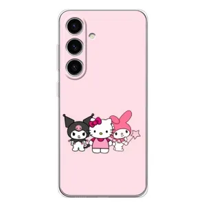 Чехол с персонажем Куроми на Samsung Galaxy S26 (Куроми Мелоди Китти)