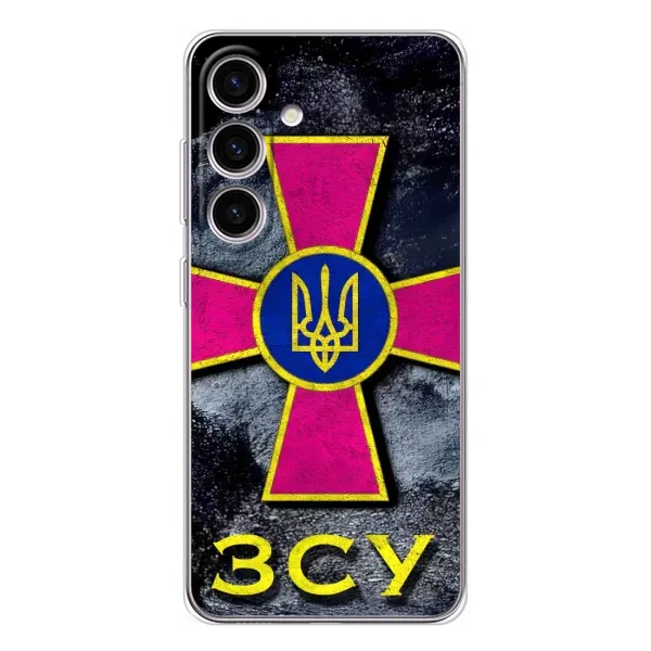 Чехол с рисунком «Лого ЗСУ» для Samsung Galaxy S26 Чехол с рисунком «Лого ЗСУ» для Samsung Galaxy S26