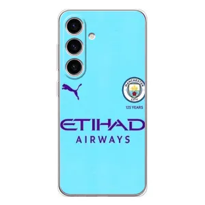 Силиконовые Чехлы принт Футбол на Samsung Galaxy S26 (Man City)