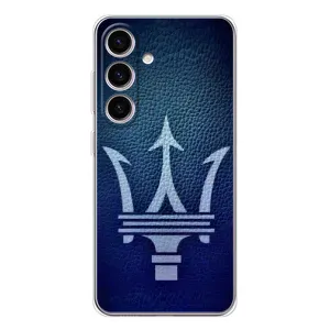 Чехлы с тематикой "Крутые машины" на Samsung Galaxy S26 (Лого Maserati)