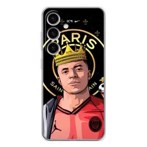 Чохол (TPU) з Футболістом на Samsung Galaxy S26 (Mbappe King)